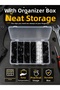 Professional Auto Clip Repair Set with 6 Different Models Plastic Fixing Pins Organizer Boxed