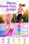 Neon Jump Rope Mixed Color 10 Pcs Children's Play and Sports Rope Durable Flexible Jump Rope - 3
