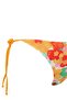 Floral Pattern Triangle Covered Low Waist Brazilian Bikini Set Tbess26Bt00141 - 5