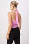 Pembe Derin V Yaka Dantel Detaylı Party Bluz TPRSS26BZ00093 - 3