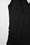 Black Fitted/V-Neck Sleeveless Gathered Soft Knitted Plus Size Blouse Tbbss26Af00224 - 5