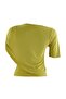 Yağ Yeşil Fitted Pelerinli Bisiklet Yaka Düşük Kol Crop Sandy Örme Bluz TWOAW27BZ00093 - 7