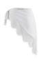 White Lace Detailed Women's Waist Accessory Takss26Da00019 - 4