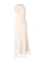 Ecru Tricot Openwork Maxi Tassel Detailed Beach Dress Tbess26Le00023 - 5