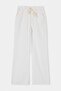 Beyaz DÖKÜMLÜ Beli Lastikli Yüksek Bel Jeans Wide Leg TWOSS26JE00262