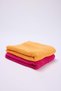 100% Cotton 2-Piece Orange-Pink Face Towel Set 50X80Cm Tphaw27Hvl00001 - 4