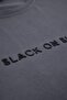 Anthracite Regular Slogan Printed 100% Cotton Knitted Pajama Set Tmnaw27Pt00001 - 6