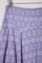 Lilac Floral Asymmetric Side Zipper Skirt Tdrss26Et00086 - 5