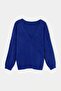 Wardrobe Essentials Saks V Yaka Geniş Kalıp Triko Kazak TWOAW27KZ00053 - 7