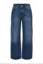 Premium Mavi DÖKÜMLÜ Yüksek Bel Bilek Boy Wide Leg Jeans TWOAW27JE00078 - 7