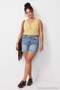 Yellow Maroken Woven Plus Size Blouse Tbbss26Af00283 - 6