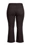 Kahverengi Yüksek Bel Comfort/Esnek Crop Flare Jeans TBBAW27CJ00005 - 7