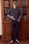Black Skinny Fit Stretch Fabric Men's Jeans Tmnaw27Je00011 - 4