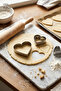 Heart Shaped Cookie Mold – Metal Cake and Dough Mold, Sugarcraft Shaper - 2