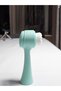 Double-Sided Manual Facial Cleansing and Massage Brush - Blackhead Remover with Exfoliating Effect - Available in Pink, Green, Purple, and White Colors