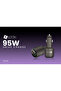 Car Charger With Fast Charging, Dual Port USB-C Output - 6