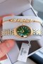 Premium Cutting Glass Women's Wristwatch Steel Band Japanese Mechanism Gift with Special Box Hmby2060C5 - 4