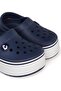 Boy's Wrapped Slippers, Size 26-30 - Navy Blue - 3