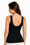 Camisole Lace Detailed Thick Strap Deep Neckline Women's Tank Top - 2
