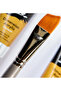Artist Acrylic Brush Premium Taklon Angled 24 - 5