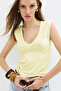 V-Neck Basic Top - 4