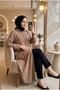Women's Pocketed Wooden Button Cap