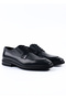 Genuine Floater Leather Black Classic Men's Shoes Eva Sole - 4103 - 2