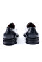 Genuine Leather Navy Blue Classic Men's Shoes Eva Sole - 44717 - 4