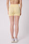 Women's Backless Sports Bustier & High Waist Gathering Shorts Leggings Set - 7
