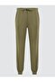 Khaki High Waist Slim Leg Pocket Jogger Trousers - 7