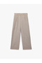 Comfortable Fit Pocket Detailed High Waist Palazzo Pants - 3