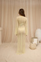 Caroline Lace Yellow Long Dress - 5