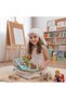 Flexible Viscose Girls' Triangle Bonnet with Elegant Lace Detail for 2-9 Years Old Floral Design Cream Triangle Children's Bonnet - 8