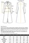 Stone and Satin Detailed Lined Oversized Overcoat Dark Blue 6837 - 7