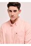 Men's Orange Solid Slim Fit Casual Shirt for Every Occasion