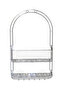 Ceres Plastic Bathroom Shower Shelf - Transparent - 7