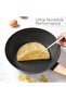 16-Piece Non-Stick Pots and Pans Set,Rapid Even Heating,Durable Bakelite Cookware - 4