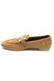 Feles Buckle Detailed Blunt Toe Women's Ballerina Shoes Taba - 4