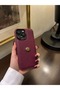 iPhone 16 Pro Max Compatible Leather Textured Phone Case with Gold Rose Detail - 5