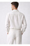 Ecru Color Lyocell Blended Pleated Trousers - 5