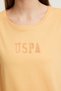 Women's Orange T-Shirt 50297454-Vr202 - 6
