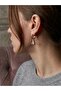 Xuping Quality Stainless Steel Anti-Allergic Triangle Model Earrings with Stone - 2