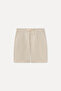 Men's Beige Color Straight Fit Shorts