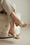 Women's Diodore Gold Heeled Slippers - 2