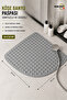Shower Mat Non-Slip Bath Mat with Shower Suction Cups Drain Holes 54X54 cm M-163 - 3