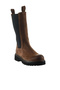 Mink Nubuck Women's Flat Boots 01Wt0802 - 2
