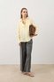 Yellow Drapey Muslin Women's Shirt - 4