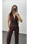 Nireya Modal Vest and Trousers Set with Gold Buttons - 3