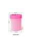 Small Breed Dog & Cat Paw Foot Washing Bucket Silicone Gel Brushed Paw Cleaning Cup 11 cm X 9 cm - 4