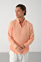 Men's Breathable Muslin Fabric 100% Cotton Washable Pocketless Shirt - 2